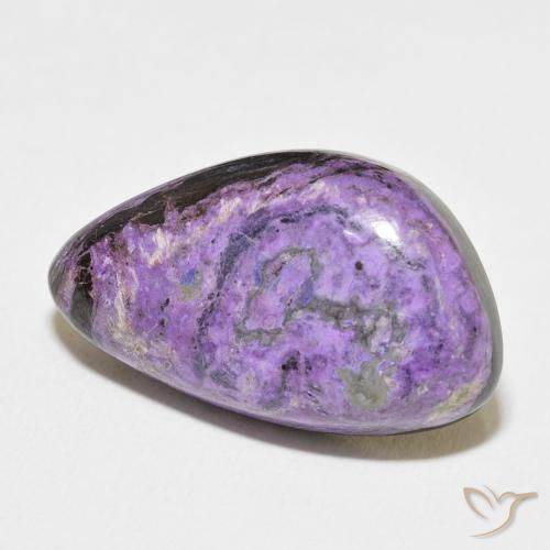 Charoïte Violet pourpre léger naturelle Fantaisie, 17.22 ct, Opaque