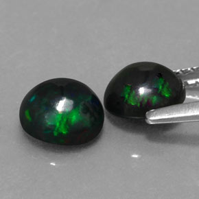 Achetez naturel ct Multicolore Opale Chocolat gems, Coupe roude, En provenance Ethiopie chez GemSelect. En stock, livraison internationale!