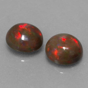 Achetez naturel ct Multicolore Opale Chocolat gems, Coupe roude, En provenance Ethiopie chez GemSelect. En stock, livraison internationale!