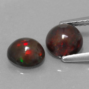 Achetez naturel ct multicolore opale chocolat gems, coupe roude, en provenance ethiopie chez gemselect. en stock, livraison internationale!