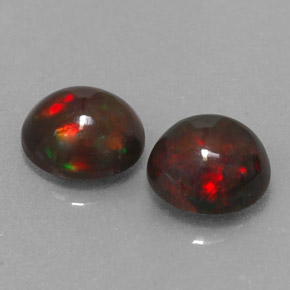 Achetez naturel ct multicolore opale chocolat gems, coupe roude, en provenance ethiopie chez gemselect. en stock, livraison internationale!