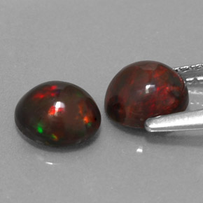 Achetez naturel ct multicolore opale chocolat gems, coupe roude, en provenance ethiopie chez gemselect. en stock, livraison internationale!