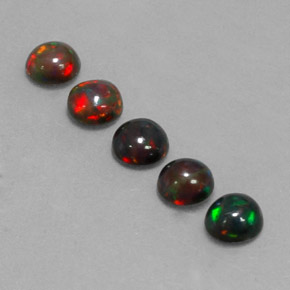 Achetez naturel ct multicolore opale chocolat gems, coupe roude, en provenance ethiopie chez gemselect. en stock, livraison internationale!