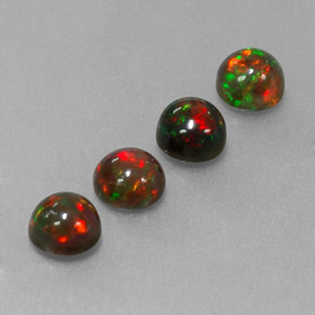 Achetez naturel ct Multicolore Opale Chocolat gems, Coupe roude, En provenance Ethiopie chez GemSelect. En stock, livraison internationale!