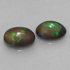 Achetez naturel ct multicolore opale chocolat gems, coupe ovale, en provenance ethiopie chez gemselect. en stock, livraison internationale!