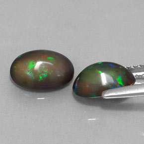 Achetez naturel ct multicolore opale chocolat gems, coupe ovale, en provenance ethiopie chez gemselect. en stock, livraison internationale!