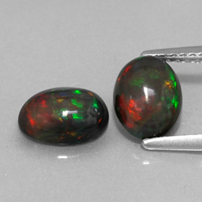 Achetez naturel ct multicolore opale chocolat gems, coupe ovale, en provenance ethiopie chez gemselect. en stock, livraison internationale!
