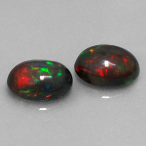 Achetez naturel ct multicolore opale chocolat gems, coupe ovale, en provenance ethiopie chez gemselect. en stock, livraison internationale!