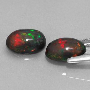 Achetez naturel ct multicolore opale chocolat gems, coupe ovale, en provenance ethiopie chez gemselect. en stock, livraison internationale!