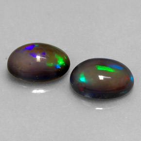 Achetez naturel ct multicolore opale chocolat gems, coupe ovale, en provenance ethiopie chez gemselect. en stock, livraison internationale!
