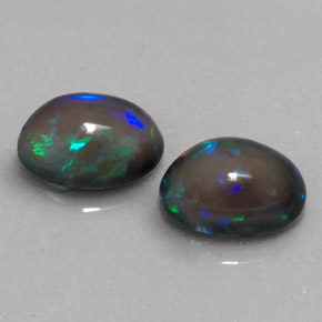 Achetez naturel ct multicolore opale chocolat gems, coupe ovale, en provenance ethiopie chez gemselect. en stock, livraison internationale!