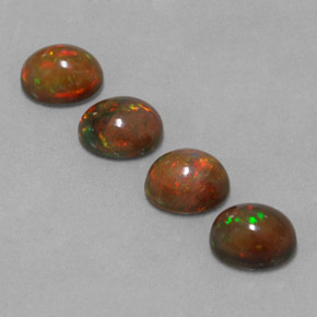 Achetez naturel ct Multicolore Opale Chocolat gems, Coupe ovale, En provenance Ethiopie chez GemSelect. En stock, livraison internationale!