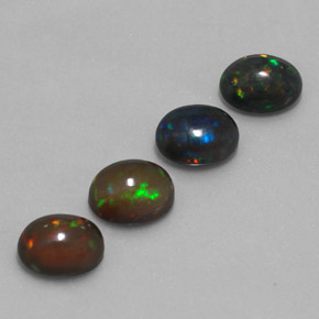 Achetez naturel ct Multicolore Opale Chocolat gems, Coupe ovale, En provenance Ethiopie chez GemSelect. En stock, livraison internationale!