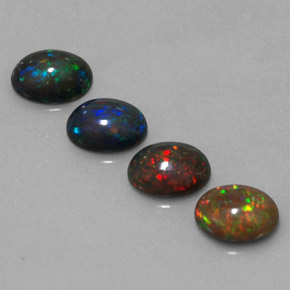 Achetez naturel ct Multicolore Opale Chocolat gems, Coupe ovale, En provenance Ethiopie chez GemSelect. En stock, livraison internationale!