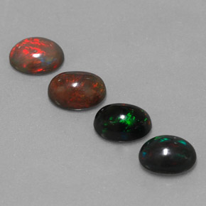 Achetez naturel ct multicolore opale chocolat gems, coupe ovale, en provenance ethiopie chez gemselect. en stock, livraison internationale!