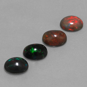 Achetez naturel ct multicolore opale chocolat gems, coupe ovale, en provenance ethiopie chez gemselect. en stock, livraison internationale!