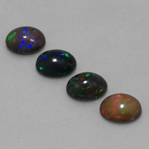Achetez naturel ct Multicolore Opale Chocolat gems, Coupe ovale, En provenance Ethiopie chez GemSelect. En stock, livraison internationale!