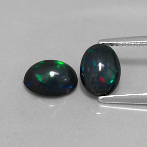 Achetez naturel ct multicolore opale chocolat gems, coupe ovale, en provenance ethiopie chez gemselect. en stock, livraison internationale!