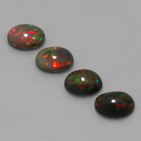 Achetez naturel ct Multicolore Opale Chocolat gems, Coupe ovale, En provenance Ethiopie chez GemSelect. En stock, livraison internationale!