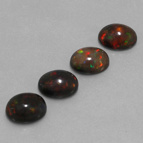 Achetez naturel ct multicolore opale chocolat gems, coupe ovale, en provenance ethiopie chez gemselect. en stock, livraison internationale!