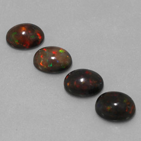 Achetez naturel ct multicolore opale chocolat gems, coupe ovale, en provenance ethiopie chez gemselect. en stock, livraison internationale!