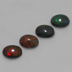 Achetez naturel ct multicolore opale chocolat gems, coupe ovale, en provenance ethiopie chez gemselect. en stock, livraison internationale!