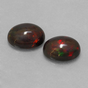 Achetez naturel ct multicolore opale chocolat gems, coupe ovale, en provenance ethiopie chez gemselect. en stock, livraison internationale!