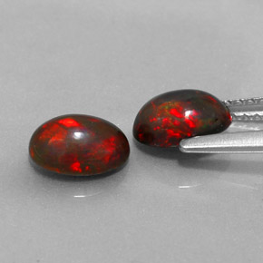 Achetez naturel ct multicolore opale chocolat gems, coupe ovale, en provenance ethiopie chez gemselect. en stock, livraison internationale!