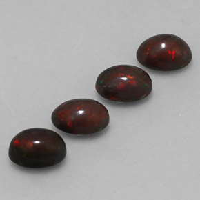Achetez naturel ct multicolore opale chocolat gems, coupe ovale, en provenance ethiopie chez gemselect. en stock, livraison internationale!