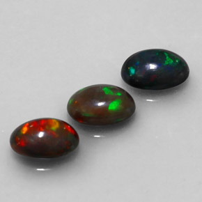 Achetez naturel ct Multicolore Opale Chocolat gems, Coupe ovale, En provenance Ethiopie chez GemSelect. En stock, livraison internationale!
