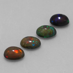 Achetez naturel ct multicolore opale chocolat gems, coupe ovale, en provenance ethiopie chez gemselect. en stock, livraison internationale!