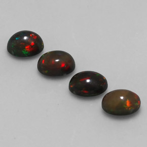 Achetez naturel ct multicolore opale chocolat gems, coupe ovale, en provenance ethiopie chez gemselect. en stock, livraison internationale!