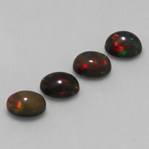 Achetez naturel ct multicolore opale chocolat gems, coupe ovale, en provenance ethiopie chez gemselect. en stock, livraison internationale!