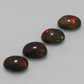 Achetez naturel ct multicolore opale chocolat gems, coupe ovale, en provenance ethiopie chez gemselect. en stock, livraison internationale!