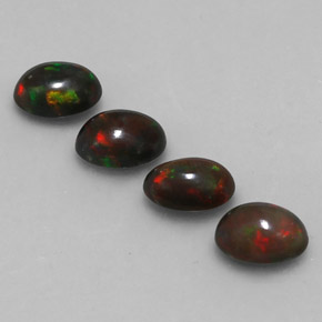 Achetez naturel ct multicolore opale chocolat gems, coupe ovale, en provenance ethiopie chez gemselect. en stock, livraison internationale!