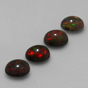 Achetez naturel ct multicolore opale chocolat gems, coupe ovale, en provenance ethiopie chez gemselect. en stock, livraison internationale!