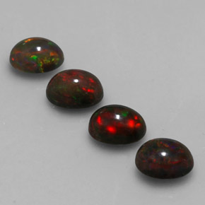Achetez naturel ct multicolore opale chocolat gems, coupe ovale, en provenance ethiopie chez gemselect. en stock, livraison internationale!
