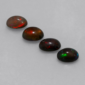 Achetez naturel ct multicolore opale chocolat gems, coupe ovale, en provenance ethiopie chez gemselect. en stock, livraison internationale!