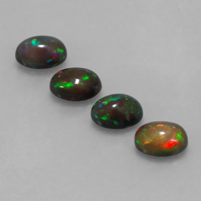 Achetez naturel ct Multicolore Opale Chocolat gems, Coupe ovale, En provenance Ethiopie chez GemSelect. En stock, livraison internationale!