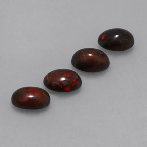 Achetez naturel 1,82ct multicolore opale chocolat gems, coupe ovale, en provenance ethiopie chez gemselect. en stock, livraison internationale!