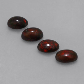 Achetez naturel 1,82ct multicolore opale chocolat gems, coupe ovale, en provenance ethiopie chez gemselect. en stock, livraison internationale!