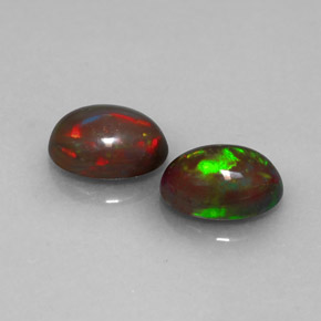 Achetez naturel ct multicolore opale chocolat gems, coupe ovale, en provenance ethiopie chez gemselect. en stock, livraison internationale!
