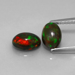 Achetez naturel ct multicolore opale chocolat gems, coupe ovale, en provenance ethiopie chez gemselect. en stock, livraison internationale!