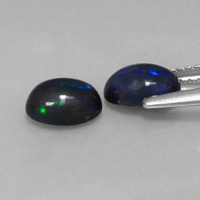 Achetez naturel ct multicolore opale chocolat gems, coupe ovale, en provenance ethiopie chez gemselect. en stock, livraison internationale!