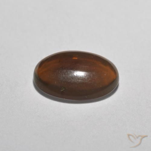 Opale Chocolat Multicolore naturelle ovale, 0.33 ct, Translucide
