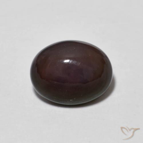 1.22ct Naturel Multicolore Opale Chocolat, ovale, Opaque