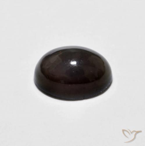 Opale Chocolat Multicolore naturelle ovale, 0.63 ct, Opaque