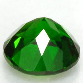 Diopside Chrome Vert naturelle Coupe roude, 0.51 ct, VS-SI