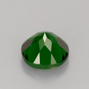 Diopside de chrome vert naturelle coupe roude, 1,56 ct, VS