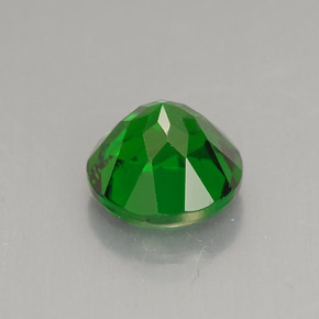 Diopside de chrome vert naturelle coupe roude, 1,70 ct, VS